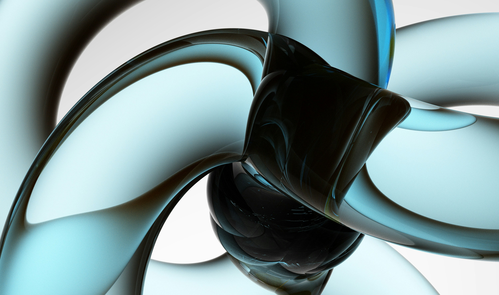 forme aléatoires, bleues et noires